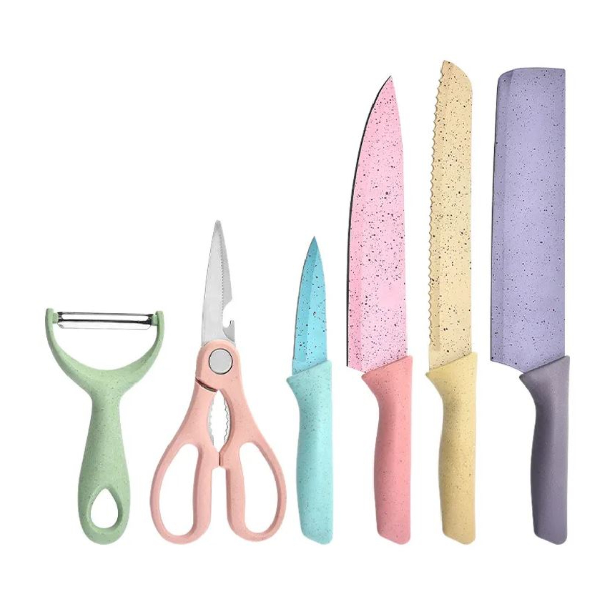 Miniatura 3 de Set Cuchillos Acero Inoxidable Color